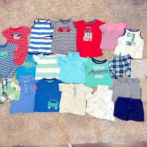 Lot of boys summer clothes 24 M
